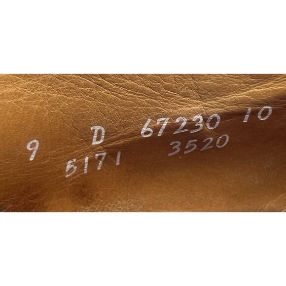 Allen Edmonds Lexington Men’s Size 9D Burgundy Leather Cap Toe Wingtop Oxford - Picture 11 of 12